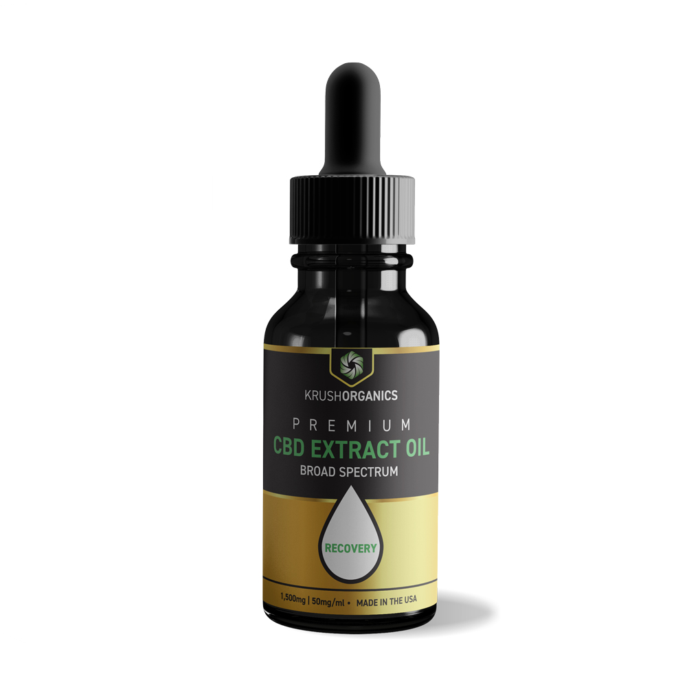 Krush Recovery – Broad Spectrum CBD Oil