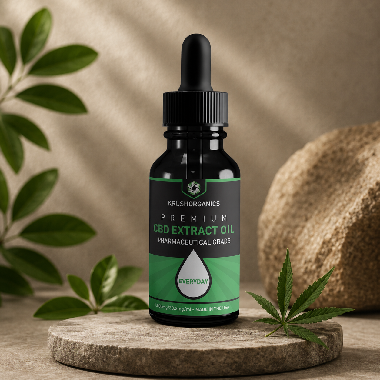 The pure CBD isolate oil for steady, everyday calm.